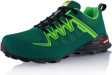 Туфлі для трекінгу та трейлраннінгу для жінок та чоловіків, дихаючі, розмір 38 EU, зелені