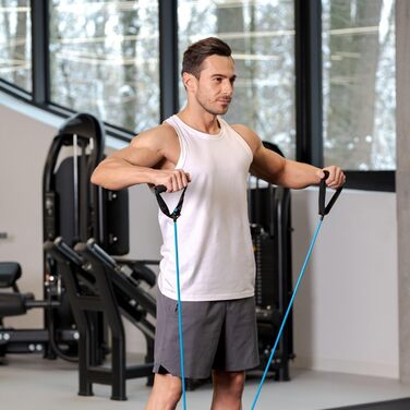 Gymtek Складане дошка для віджимань - дошка для віджимань з ручками для віджимань для тренування всього тіла & Ефективні віджимання - багатофункціональна дошка для віджимань - фітнес-обладнання для дому з еспандером