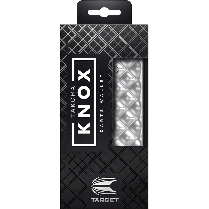 Футляр для дартс Target Takoma Knox Design, сріблястий
