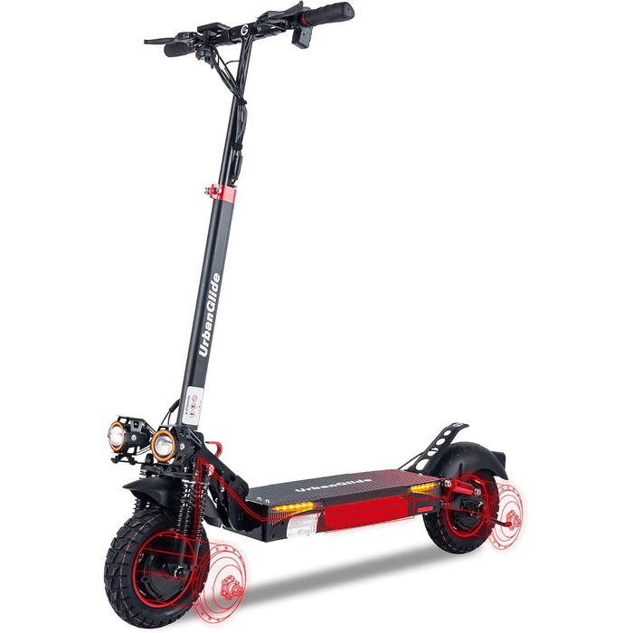 Електросамокат Urban Glide eCross XL — позашляховий, великий розмір