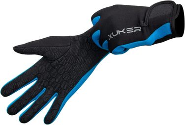 Рукавички XUKER з неопрену, 1,5 мм для дайвінгу, снорклінгу, веслування, серфінгу, каякінгу, кану, підводного полювання, катання на лижах та інших водних видів спорту (1,5 мм, S)