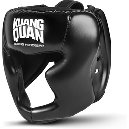 Захисний шолом для боксу та кікбоксингу Kuang Quan, боксерський шолом для MMA, тренувань, з максимальним захистом обличчя