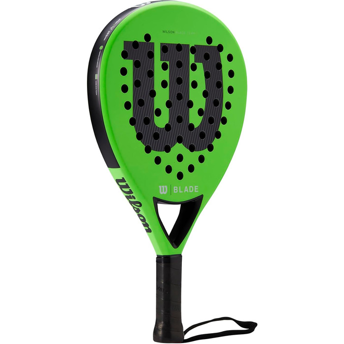 Падельна ракетка Wilson Blade Team v2, скловолокно/EVA, 370 г, зелена