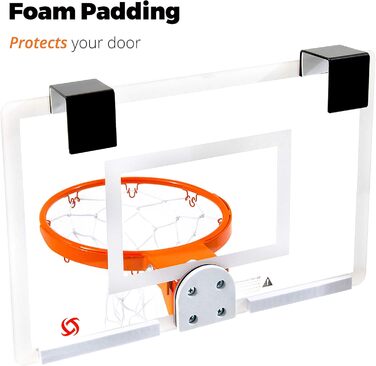 Баскетбольне кільце Tekk Monster Jam Mini 12x18 дюймів для вулиці та дому