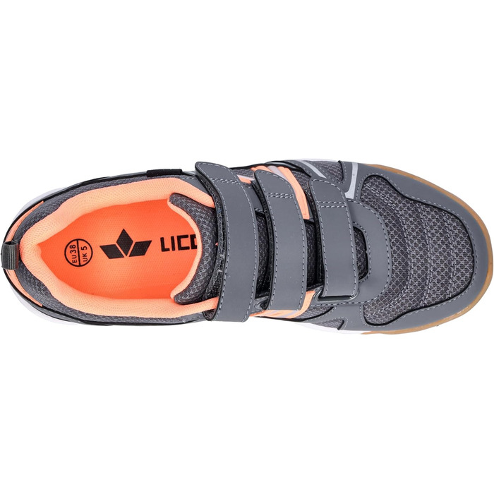 Взуття для залу Lico Unisex Fit - закриті спортивні тапки (43 EU, сірий лосось)