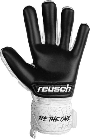 Воротарські рукавички Reusch Attrakt Freegel Grip Infinity для дорослих, внутрішній шов, для штучної трави, білі/чорні