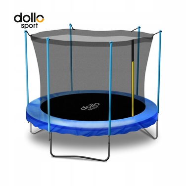 Садовий батут Dollo Sport 6 футів із сіткою, макс. навантаження 100 кг
