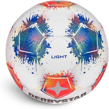 М'яч Derbystar Bundesliga Brillant Replica Light 5 - білий, синій, червоний