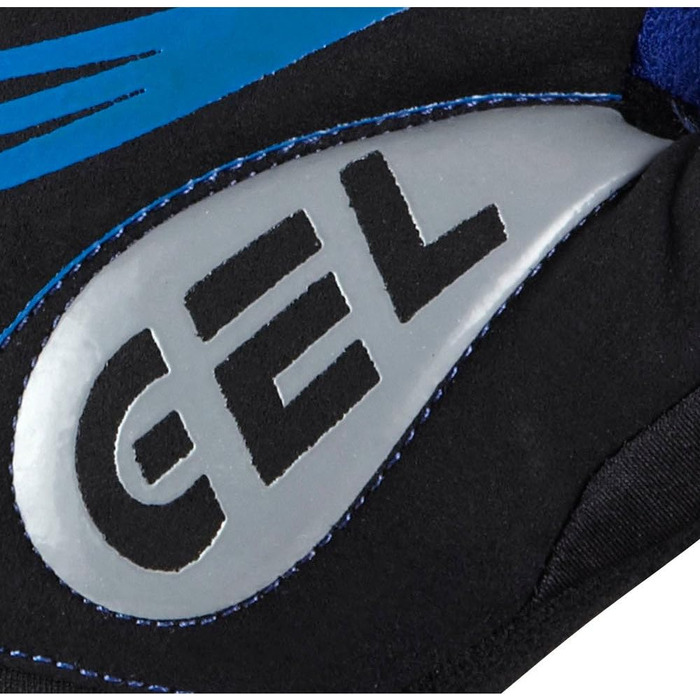 Чоловічі велоперчатки Road Racer з безпальцевим кроєм, блакитні (S)