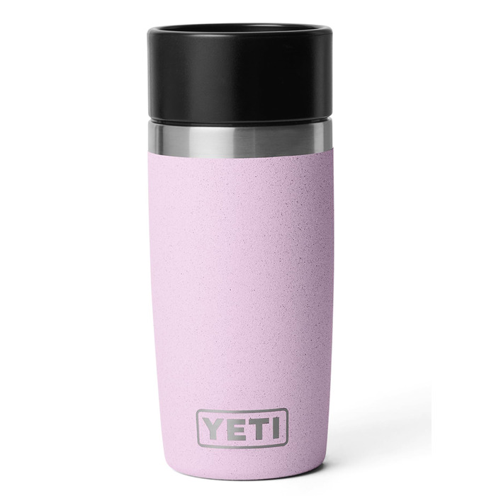 Термофляга YETI Rambler 12 oz (355 мл) з кришкою Commuter, нержавіюча сталь, ізольована, колір Cherry Blossom