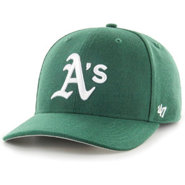 Кепка бейсболка 47 MLB Cold Zone з регулюванням, Forest Green, універсальний розмір