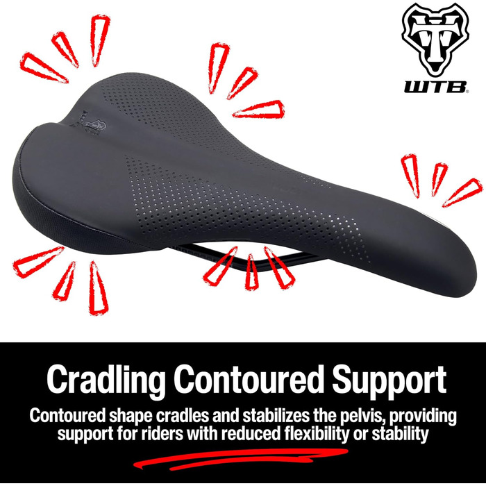 Сідло WTB Volt Narrow Cromoly Black 15 см - Чорне, сталеве