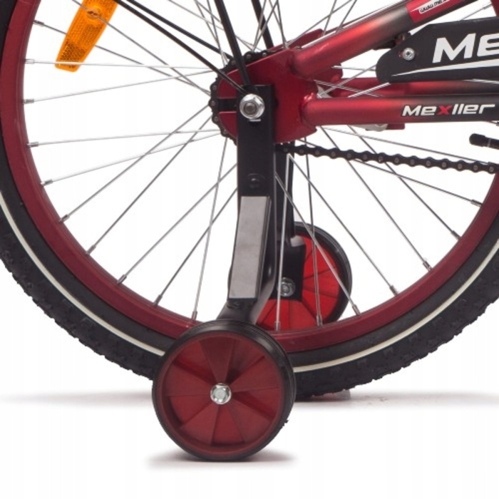 Дитячий велосипед Mexller BMX 20, чорно-червоний матовий, колеса 20