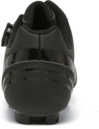 Велосипедні кросівки MTB для чоловіків та жінок, сумісні з SPD, унісекс, чорні (47 EU)