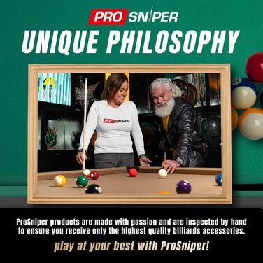 Набір біліардних київ преміум-класу (4 шт.) | 147 см, 539 г канадський клен | Низький відгін, 4 крейди | Для дому та барів