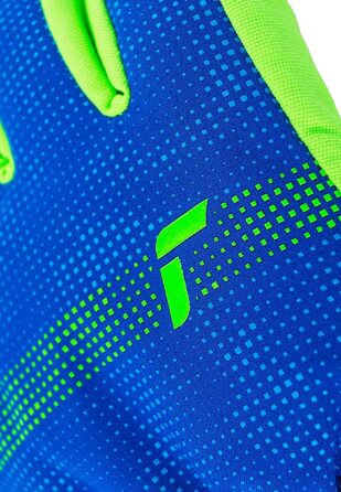 Дитячі зимові рукавички Reusch Maxi R-TEX XT водонепроникні та вітрозахисні, синьо-зелені, розмір IV (4-5 років)