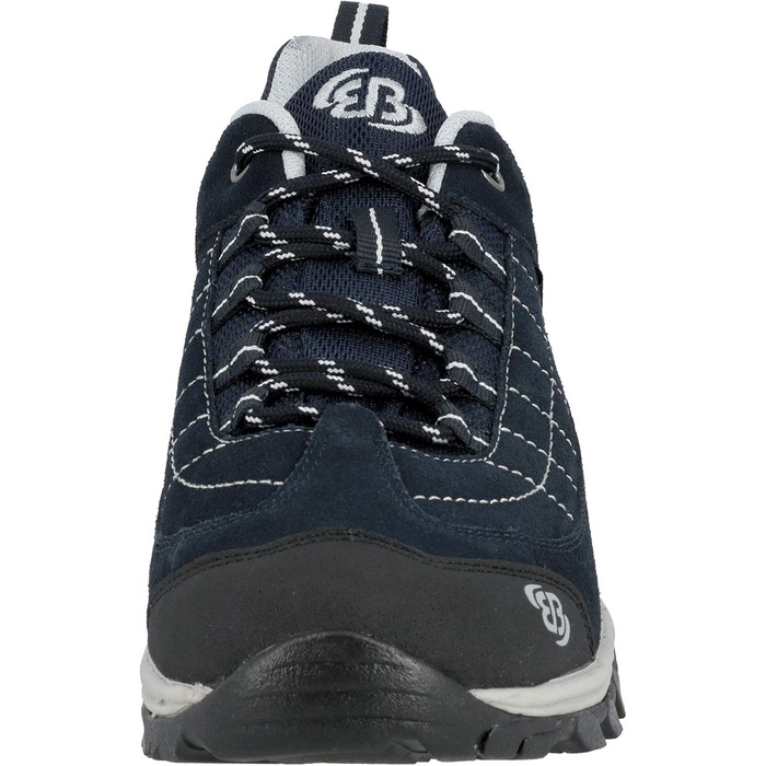 Чоловіче трекінгове взуття Brütting Mount Crillon Low Outdoor, 45 EU, темно-синій, сірий