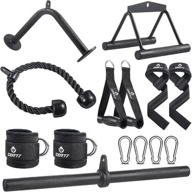Адаптер для кабельної машини SERTT, насадка для LAT Pulldown, аксесуари для силових тренувань та домашнього спортзалу
