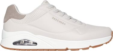 Чоловічі кросівки Skechers UNO Harry Kane Air - стильні та зручні, 47.5 EU, Taupe Duraleather/Taupe Suede