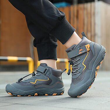 Дитячі трекінгові кросівки Barfußschuhe K005 сірого кольору, 30 EU