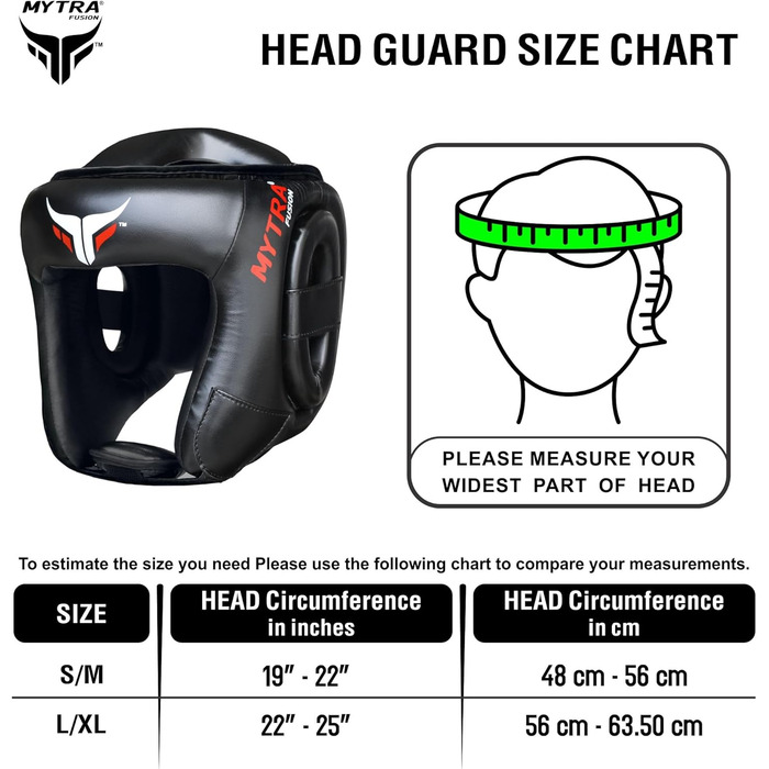 Захист голови Mytra Fusion для боксу, MMA, Муай Тай, Карате. Розміри L-XL, чорний