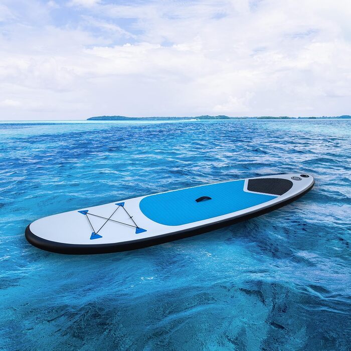Надувна SUP-дошка 305x71x10 см, синя, для веслування стоячи