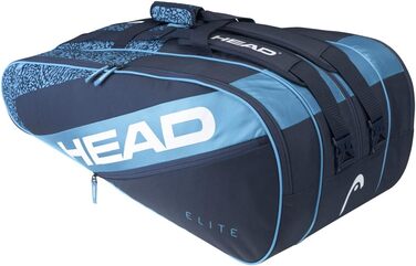 Сумка для тенісу Head Elite 9R (12R) синьо-темно-синя