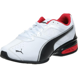 Кросівки чоловічі PUMA Tazon 6, 40 EU, білий/чорний/срібний