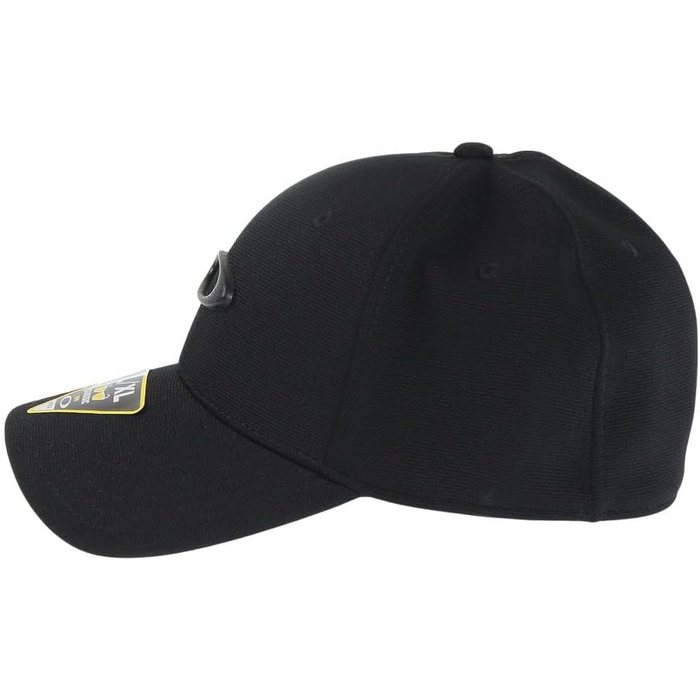 Чоловіча кепка Oakley Tincan Cap L-XL, чорна (Black/Carbon Fiber)