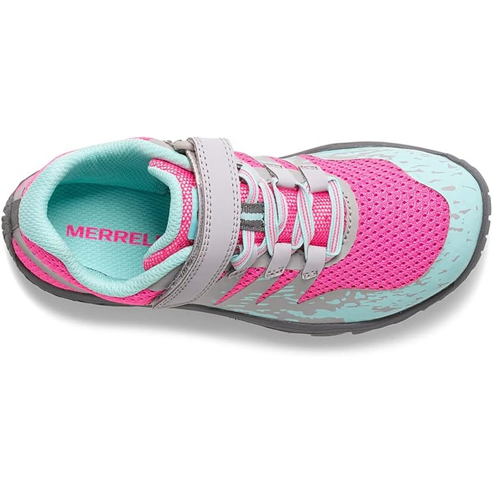 Кросівки Merrell Trail Glove 5 A/C для дітей та дорослих, сірі з рожевим та блакитним, 38 EU
