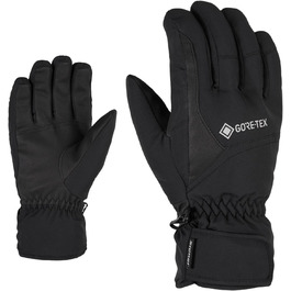 Лижні рукавички Ziener Garwen GTX, водонепроникні, дихаючі, чорні, Gore-Tex, розмір 9.5