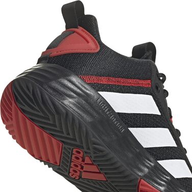 Кросівки баскетбольні adidas Own The Game 2.0 Lightmotion Mid, 42 2/3 EU, чорний/білий/карбон