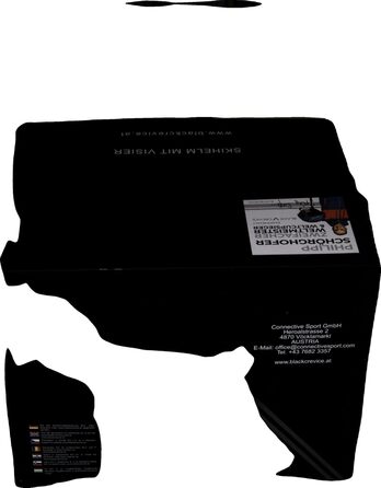 Лижний шолом Black Crevice Arlberg з 2 візорами, S (51-54 см), чорний