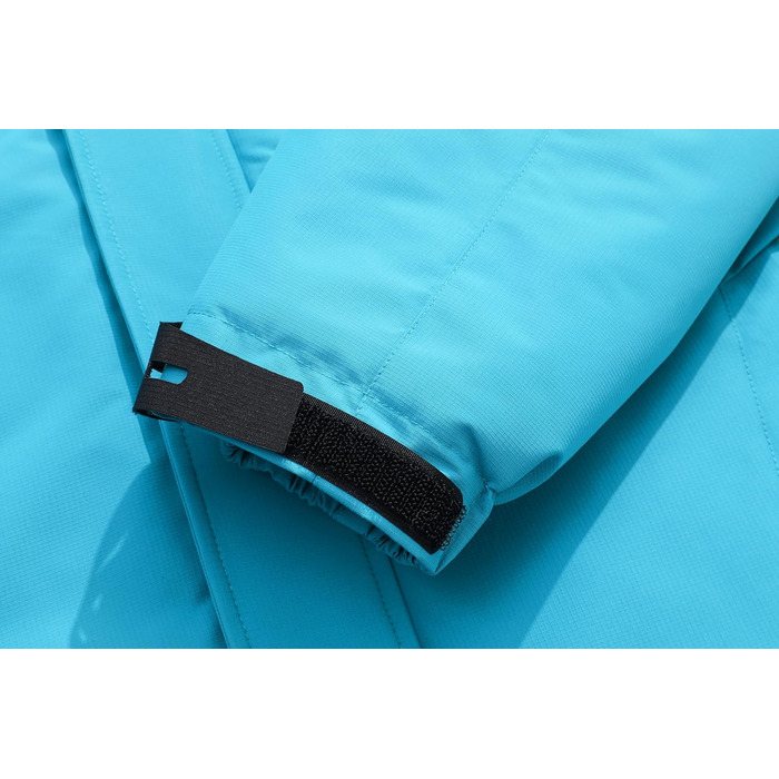 Чоловіча зимова куртка для сноуборду та лижного спорту, тепла, водонепроникна, вітрозахисна, з капюшоном, зелена (L, Синій)