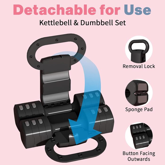 Регульований набір гантелей з кулькою, 4 в 1 (2,5 кг, 3,5 кг, 4,5 кг, 5,5 кг) для жінок, 2 шт. для домашнього фітнесу, тренувань, зелений (чорний)