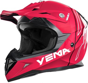 Мотошолом повнолицевий Yema YM-915 для даунхілу, ендуро, квадроциклів, MTB, BMX, сертифікат ECE, для дорослих, унісекс, розмір S, QR