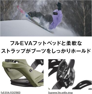 Кріплення для сноуборду Salomon Rhythm White AI22, білий