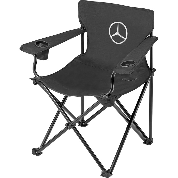 Складний стілець Mercedes Benz Collection, чорний, Brunner