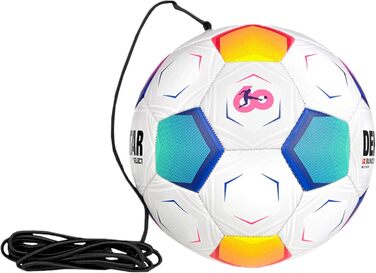 Футбольний м'яч Derbystar Multikick білий, розмір 5