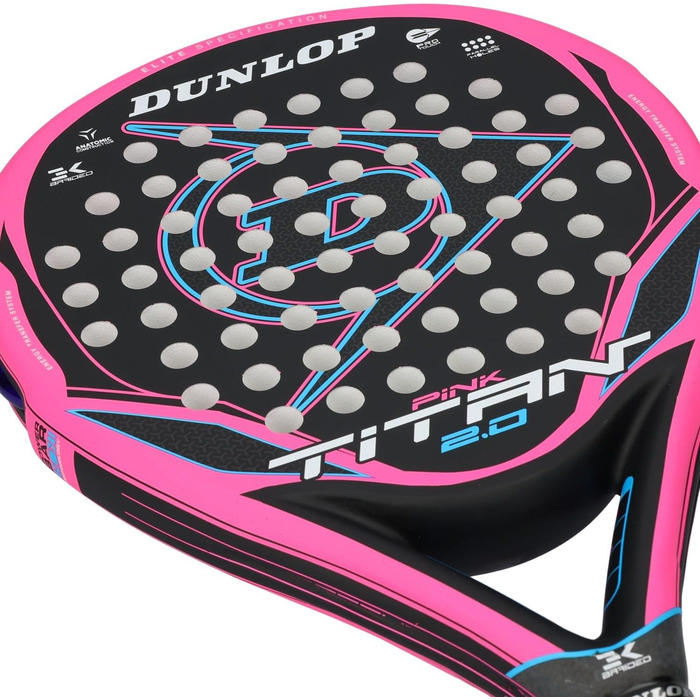 Ракетка для настільного тенісу Dunlop Titan 2.0 Pink