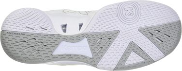 Жіночі гандбольні кросівки Kempa Wing 2.0, 44 EU, білий/сірий