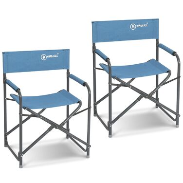 Крісло для кемпінгу Homecall: складне, ультралегке, 120 кг, для відпочинку на природі, риболовлі, саду. Набір 2 шт.