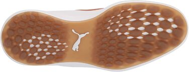 Жіночі гольф-взуття Puma Ignite Fasten8 WMNS, 41 EU, Navy Blazer Gold Leather Brown