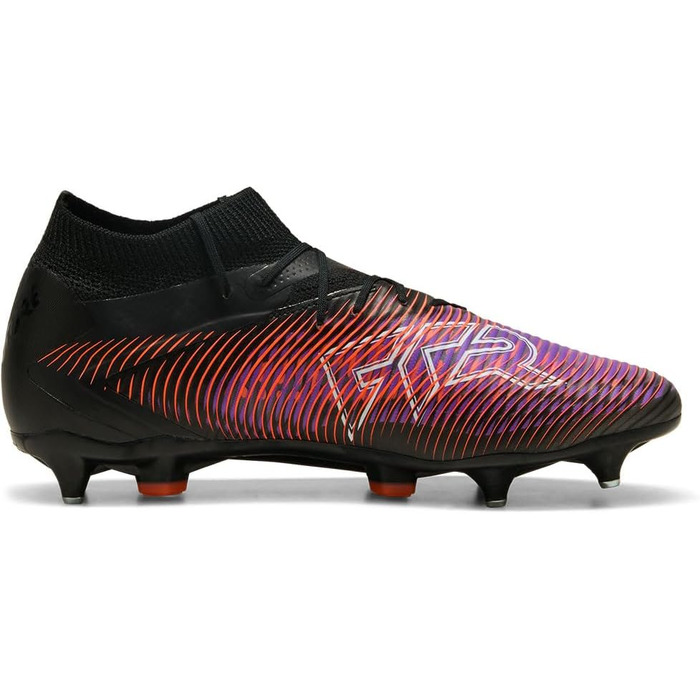 Футбольні бутси PUMA Future 8 Pro Mxsg - чоловічі та жіночі, 43 EU, Puma Black/Puma White/Glowing Red