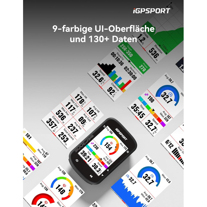 Велокомп'ютер бездротовий GPS iGPSPORT BSC200S з навігацією та Bluetooth