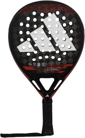 Падельна ракетка adidas Cross It Ctrl, чорна/червона, без струн