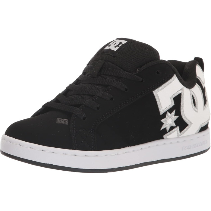Жіноче кед DC Court Graffik - чорно-білі кросівки для скейтбордингу (38 EU)