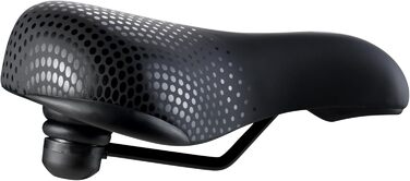 Сідло для міського велосипеда Selle San Marco City Sofa L1, м'яке, зручне, чорне