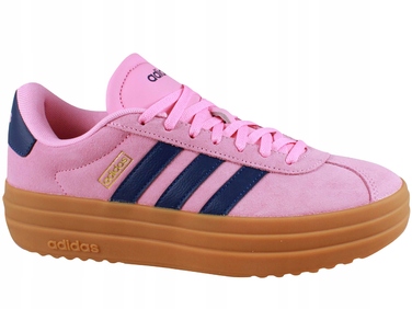 Кросівки Adidas VL Court Bold Samba JI1789 рожеві на платформі