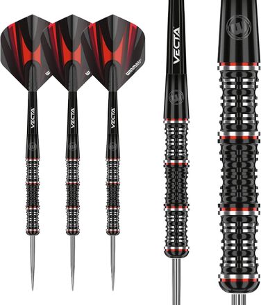 Дротики WINMAU Mervyn King Special Edition 24 г, вольфрам, з оперенням Prism та стрижнями Vecta